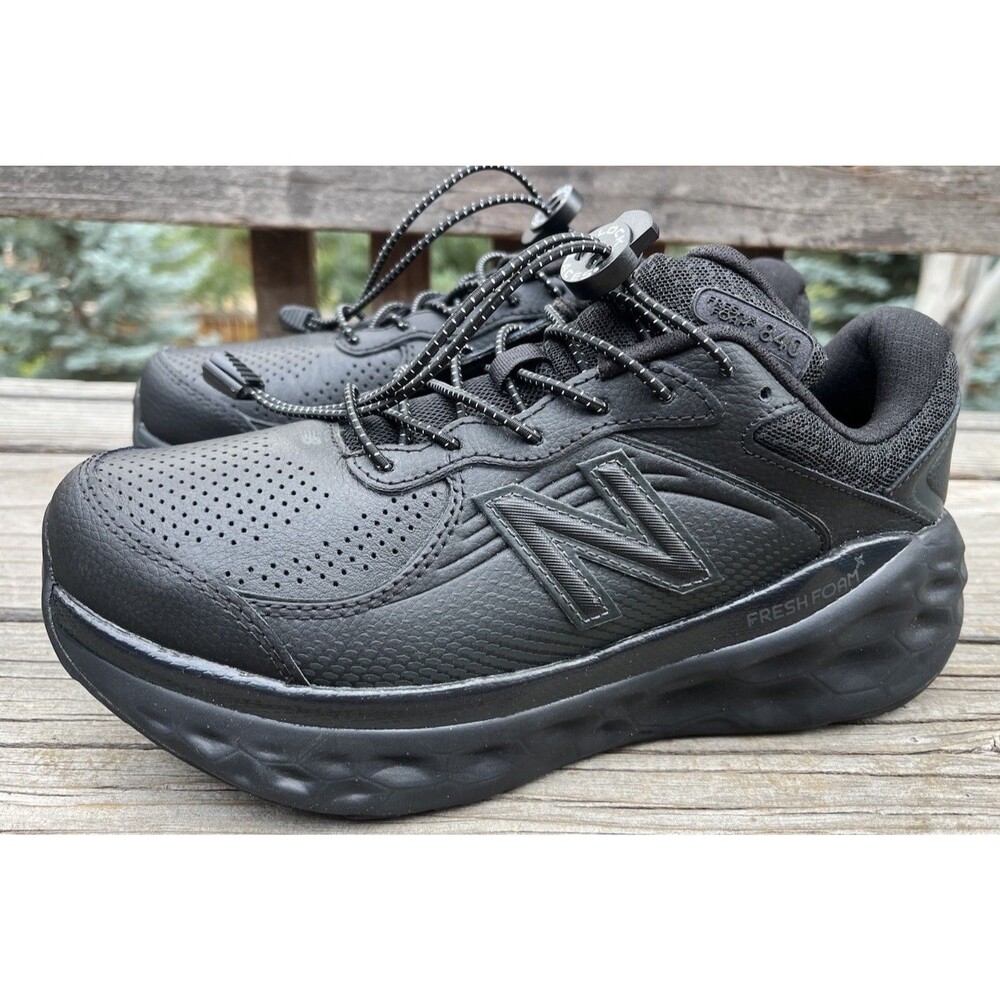 New Balance Fresh Foam X 840F Women’s 8 Men's 6.5 Slip Oil Resistant Black *READ - Picture 4 of 12